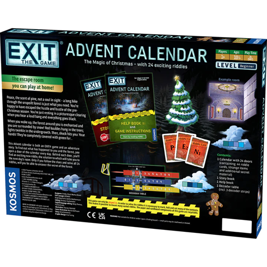 Exit: Advent Calendar The Magic Of Christmas **Pre-Order**