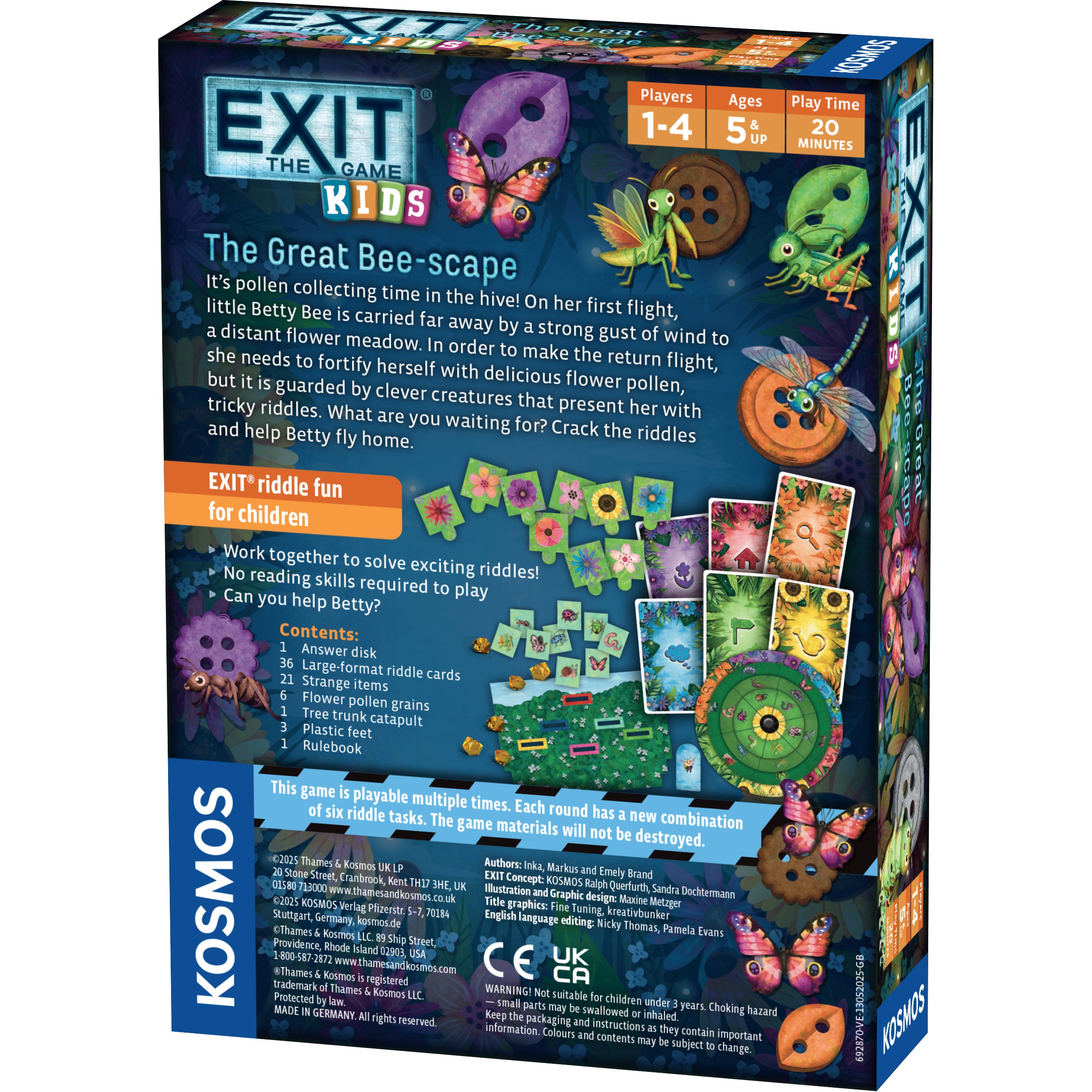 Exit: Kids The Great Bee-Scape