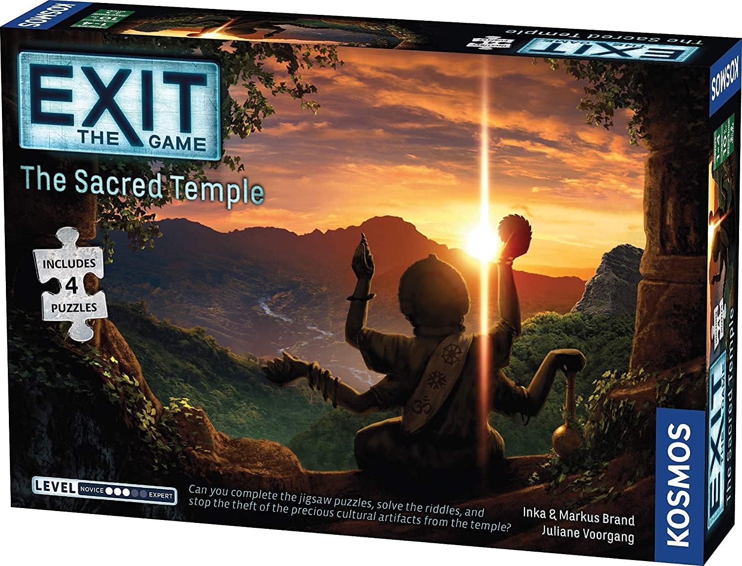 Exit: The Sacred Temple (With Puzzles)