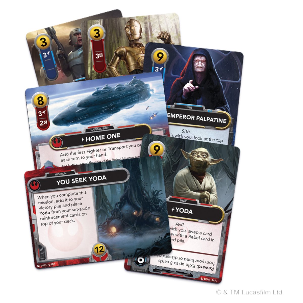 Star Wars: The Deckbuilding Game: Rebel & Empire Reinforcements **Restock**