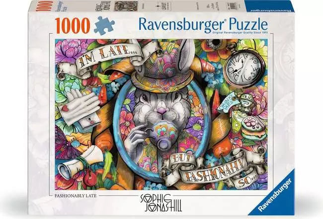 Fashionably Late 1000pc Puzzle
