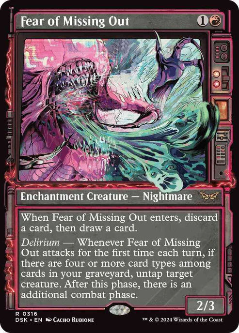 Fear of Missing Out - Duskmourn: House of Horror - 316