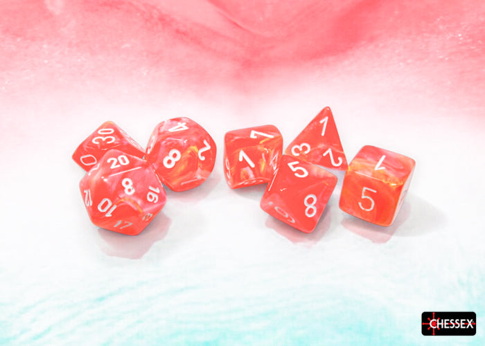 Chessex: Polyhedral 7-Dice Set - Festive