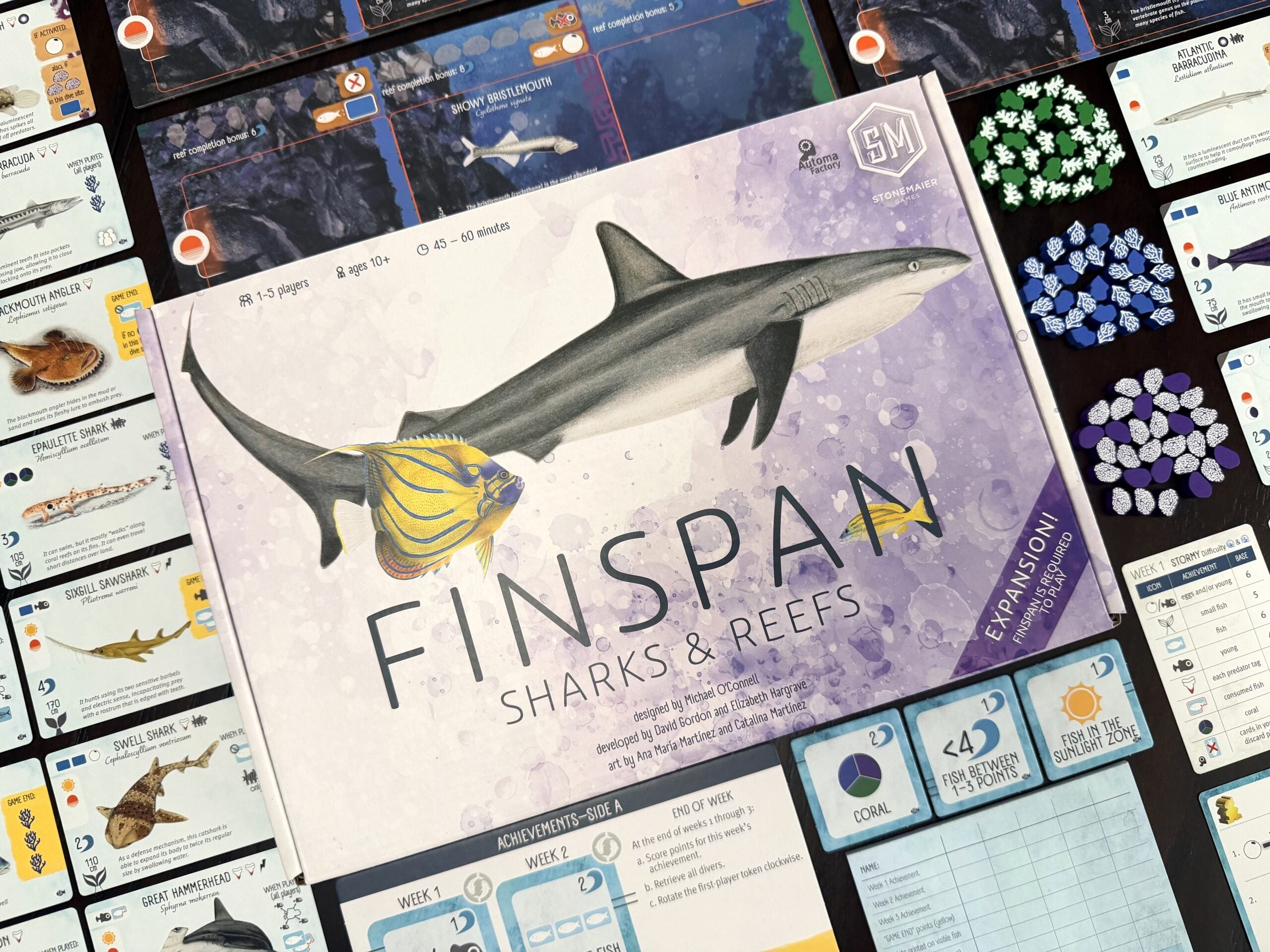 Finspan: Sharks & Reefs Expansion **Pre-Order**