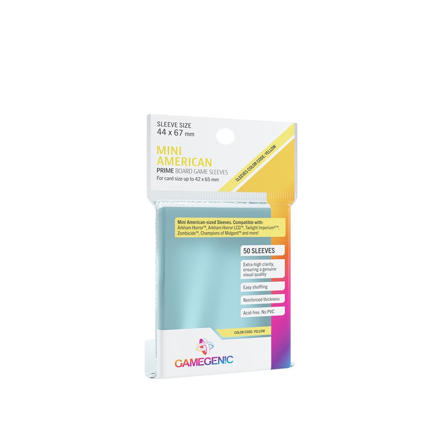 Gamegenic - Prime Mini Sleeves - American Sized 50ct