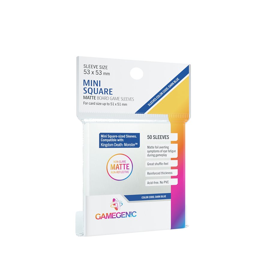 Gamegenic - Matte - Mini Square Sleeves - 50ct