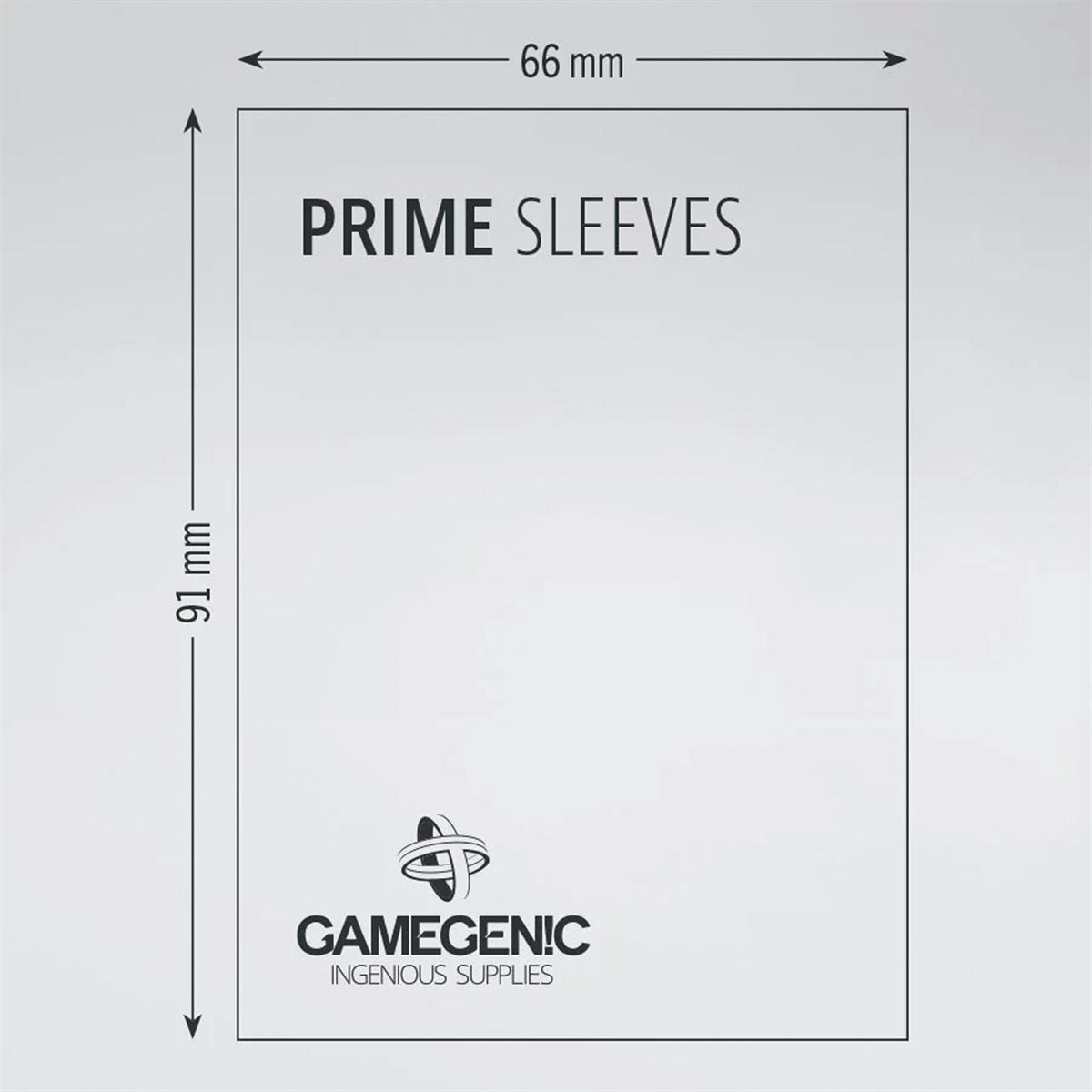 Gamegenic - Prime - Double Sleeving - 2x100ct (Refresh)