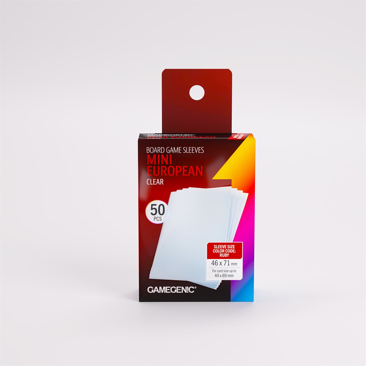 Gamegenic - Prime - Mini European Sized Sleeves - 50ct (Refresh)