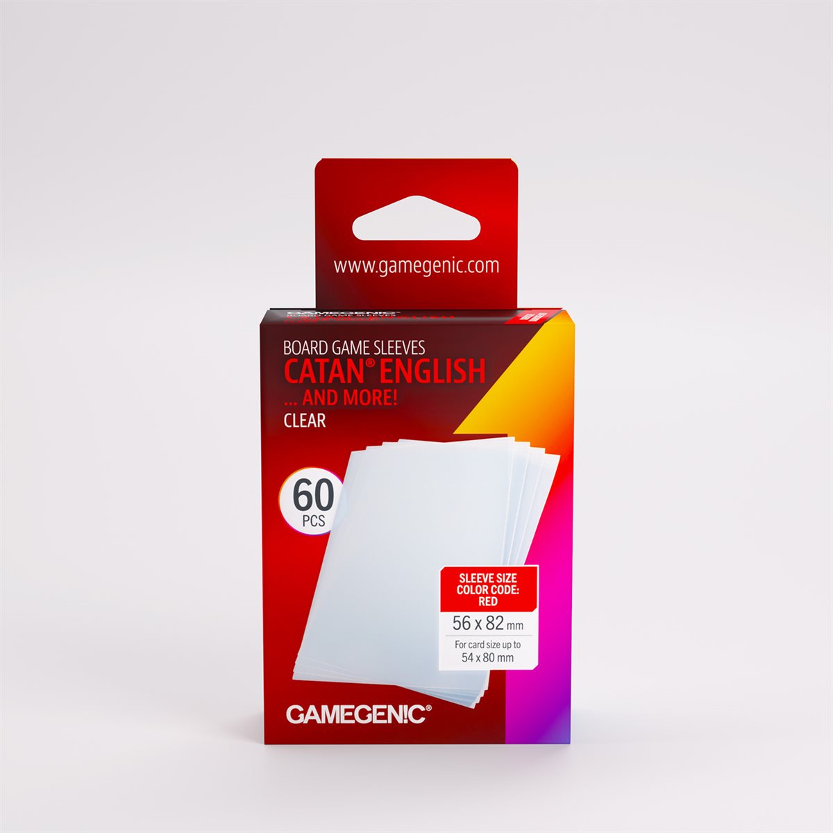 Gamegenic - Prime - Catan Sized Sleeves - 50ct (Refresh)