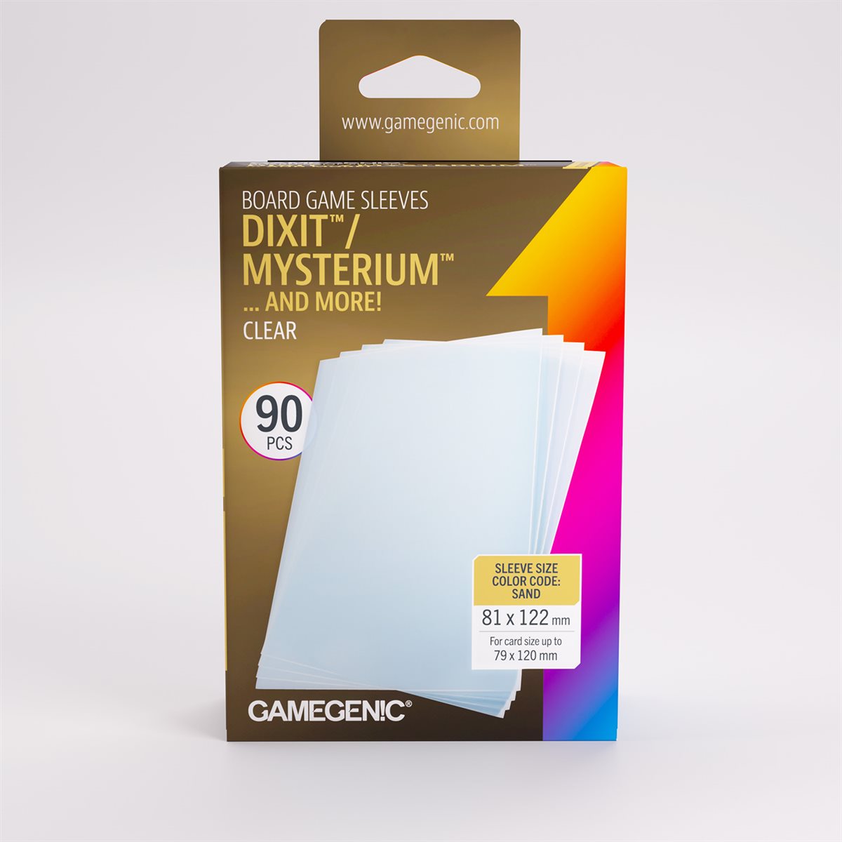Gamegenic - Prime - Dixit Sleeves 90ct (Refresh)