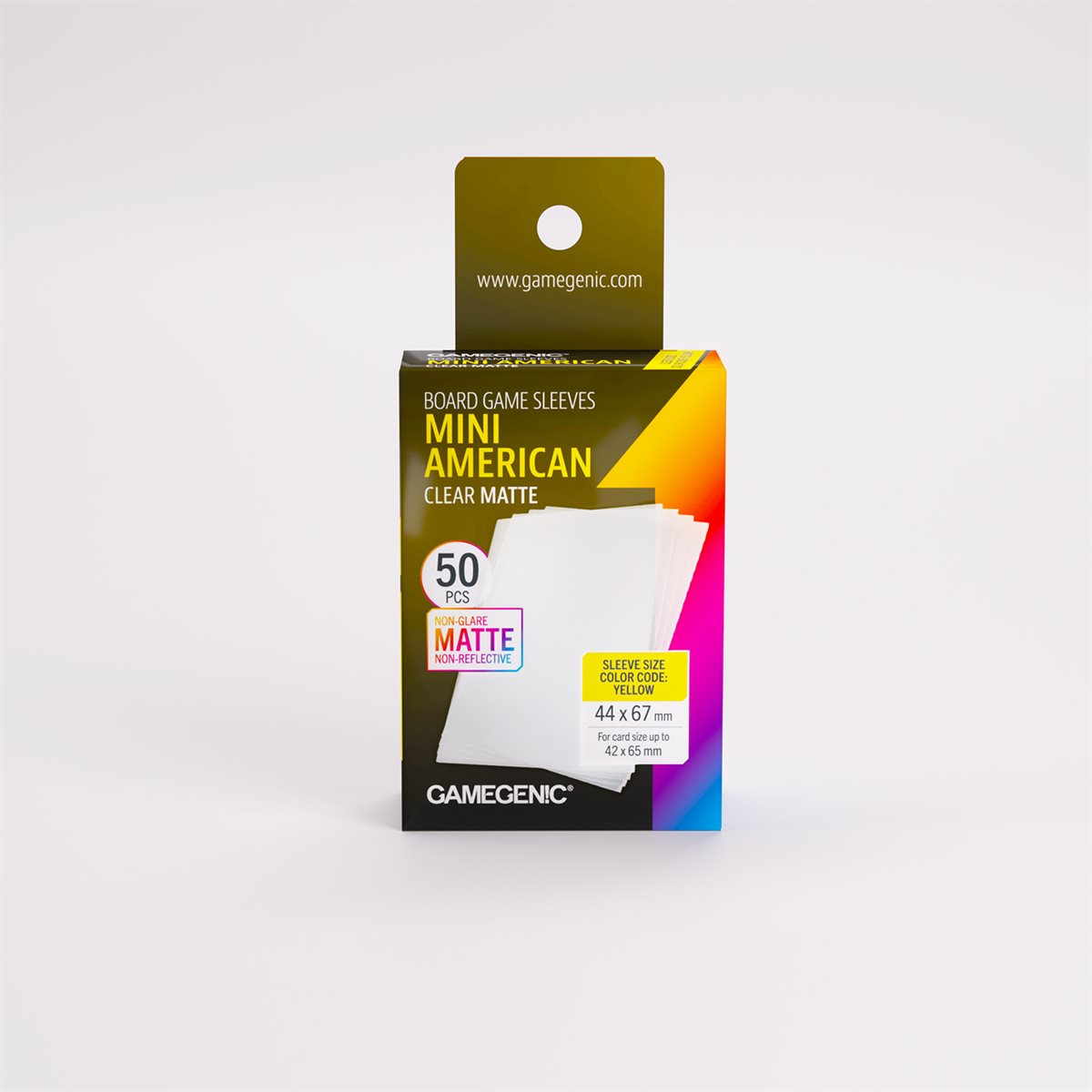 Gamegenic - Matte - Mini American Sized Sleeves - 50ct (Refresh)