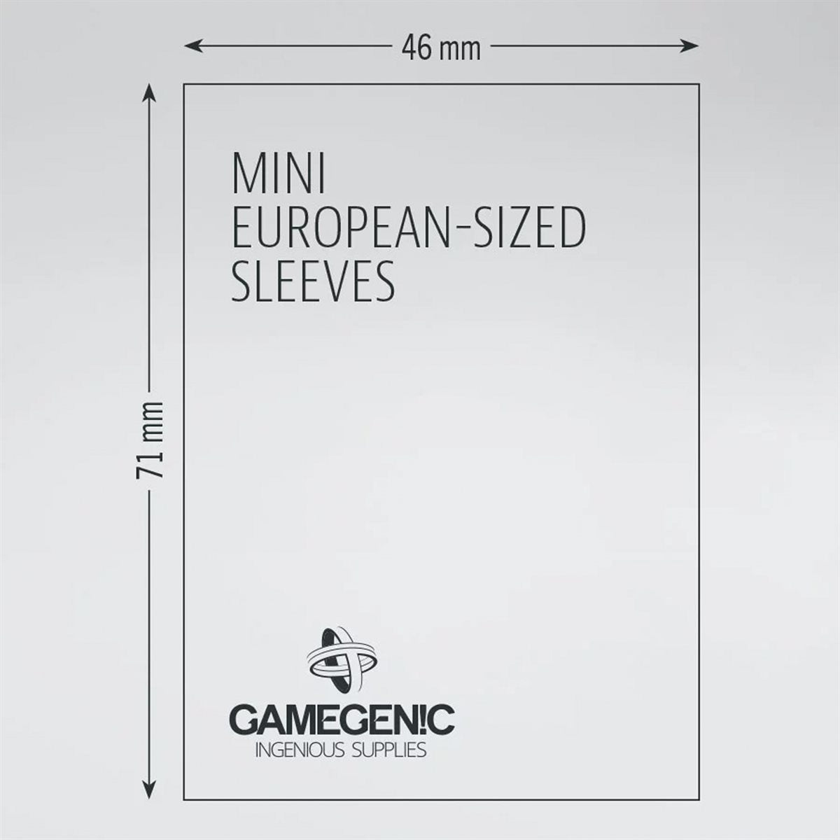 Gamegenic - Matte - Mini European Sized Sleeves - 50ct (Refresh)