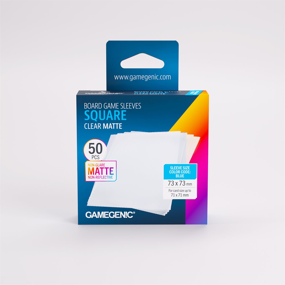 Gamegenic - Matte - Square Sized Sleeves - 50ct (Refresh)