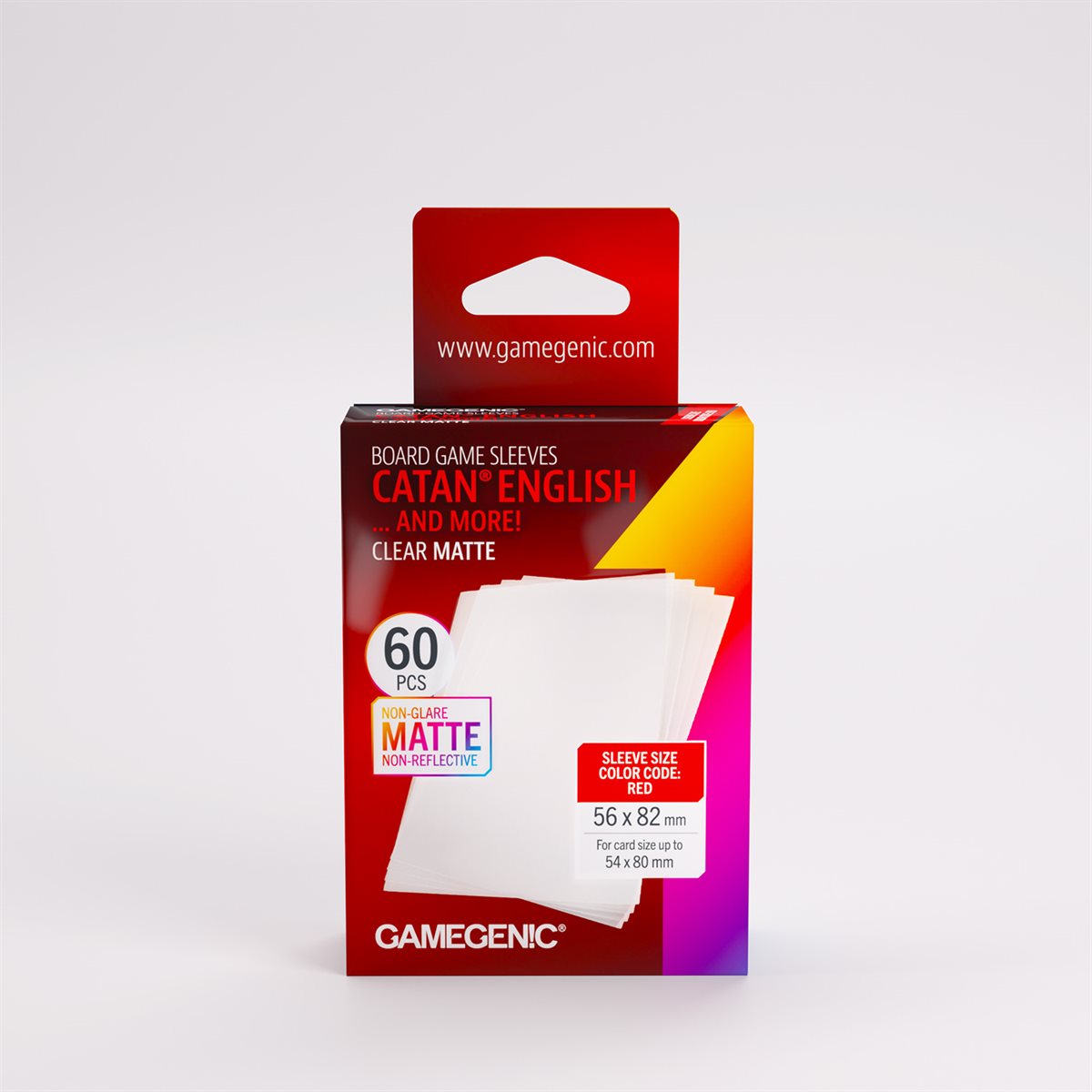 Gamegenic - Matte - Catan Sized Sleeves - 50ct (Refresh)