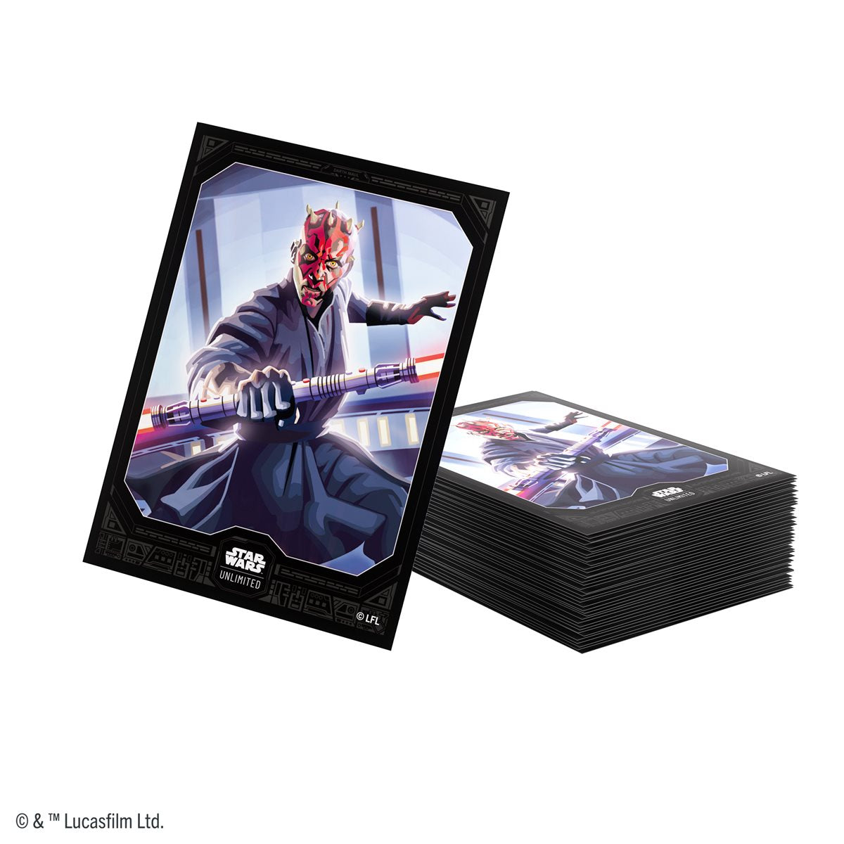 Star Wars: Unlimited - Art Sleeves: Darth Maul **Pre Order**
