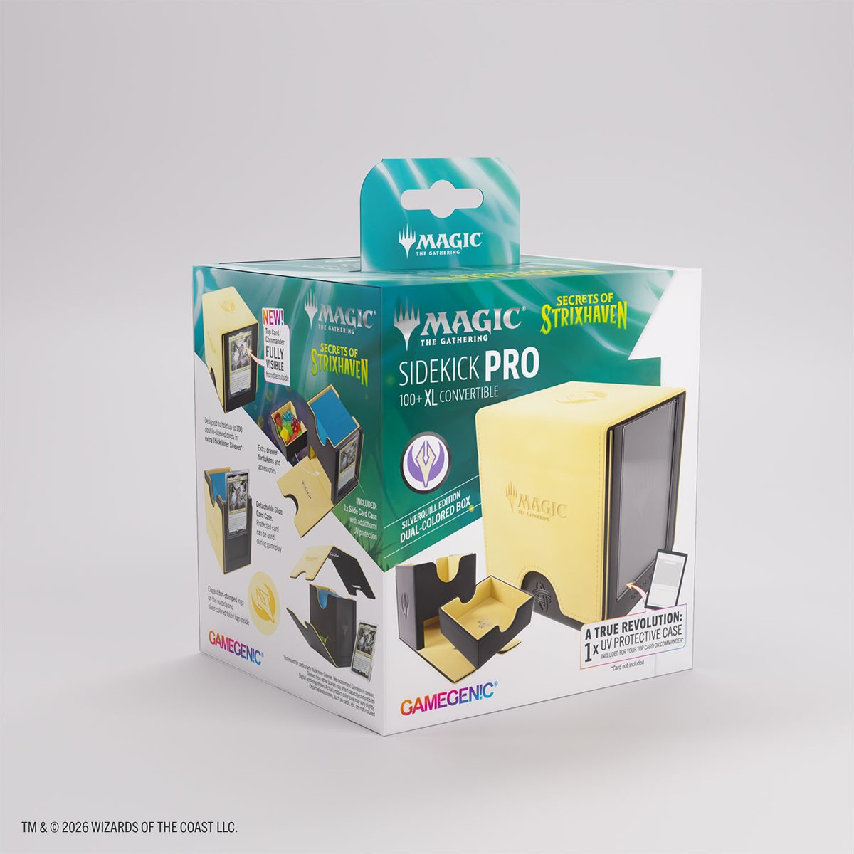 Gamegenic Sidekick Pro XL 100ct - MTG - Secrets of Strixhaven **Pre-Order**