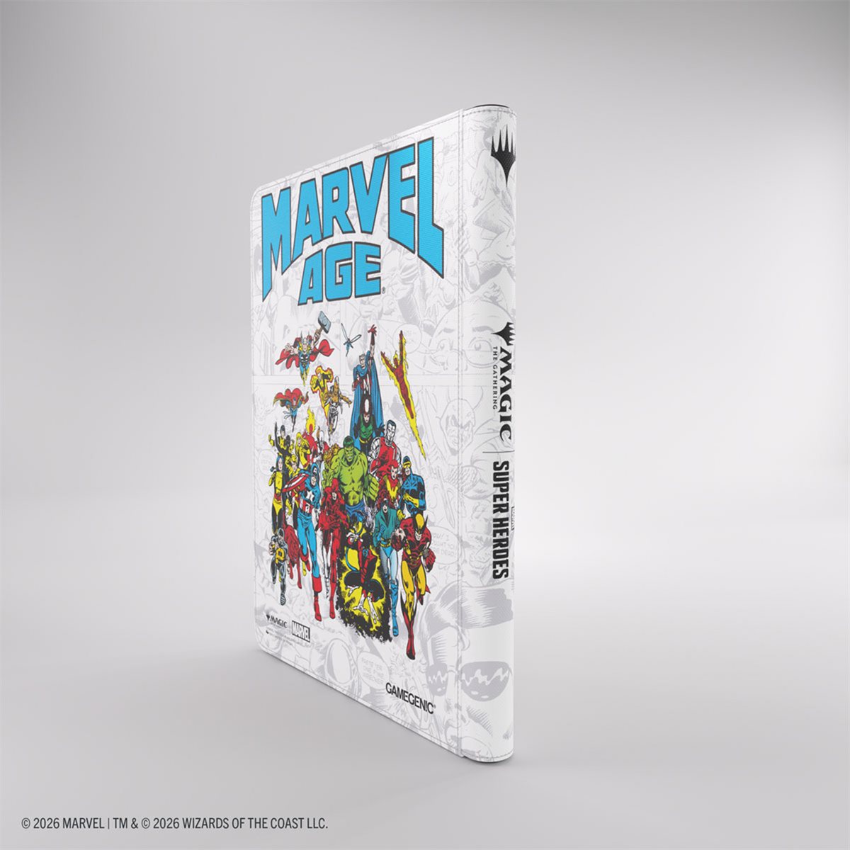 Gamegenic Zip-Up Binder 18Pkt - MTG - Marvel Super Heroes **Pre-Order**