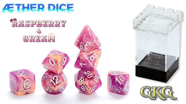 AEther Dice: Polyhedral 7-Dice Set