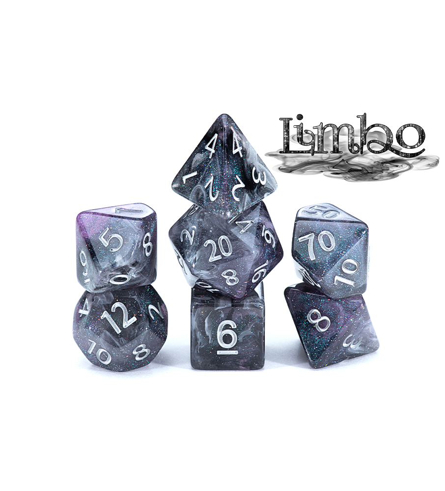AEther Dice: Polyhedral 7-Dice Set