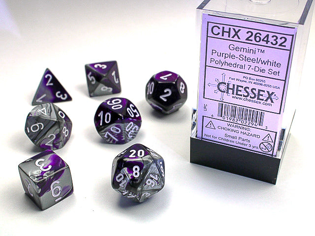Chessex: Polyhedral 7-Dice Set - Gemini