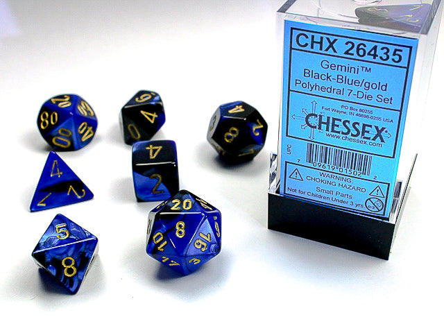 Chessex: Polyhedral 7-Dice Set - Gemini