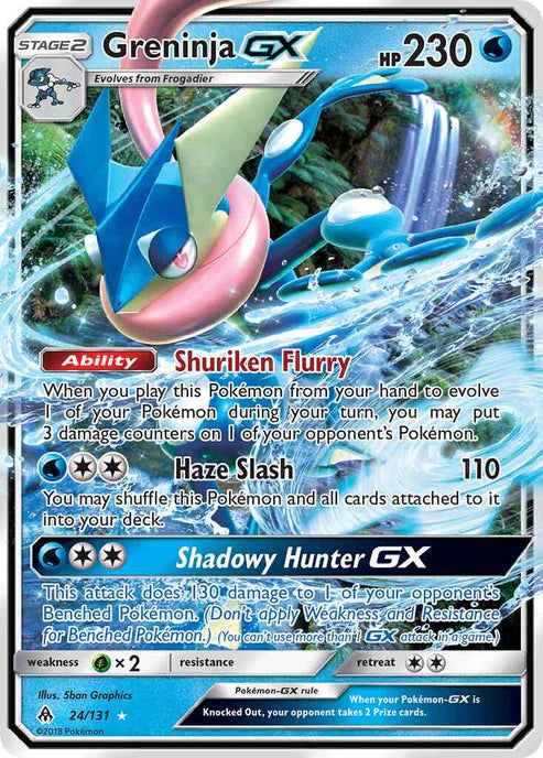 Greninja-GX - Forbidden Light - 24/131 (Ultra)