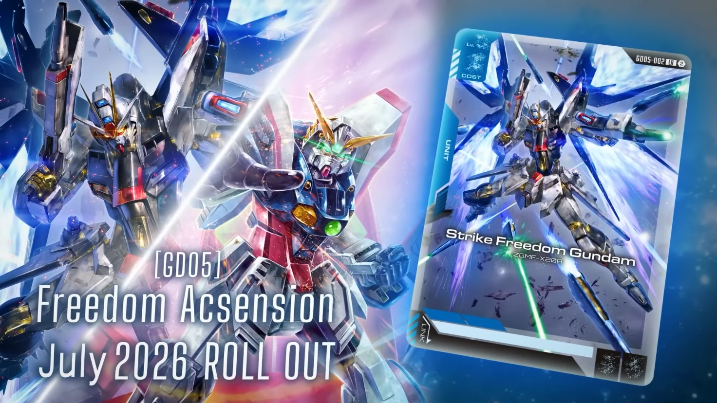 Gundam CG GD-05 Freedom Ascension Booster Box ** PRE ORDER**