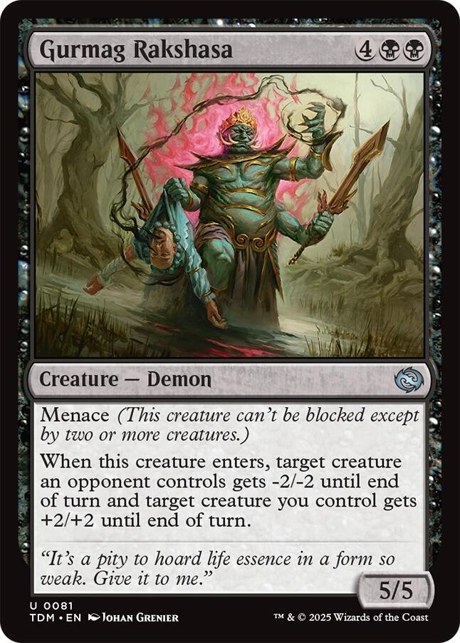 Gurmag Rakshasa - Tarkir: Dragonstorm - 81