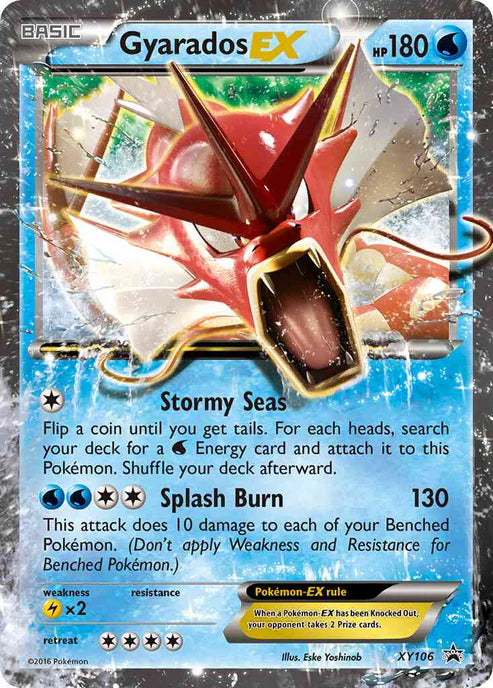 Gyarados-EX - XY Promotional Cards - XY106 (Holo)