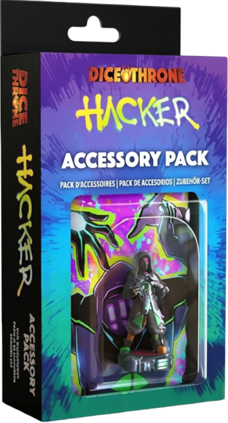 Dice Throne - Hero Accessory Pack - Hacker **Pre-Order**