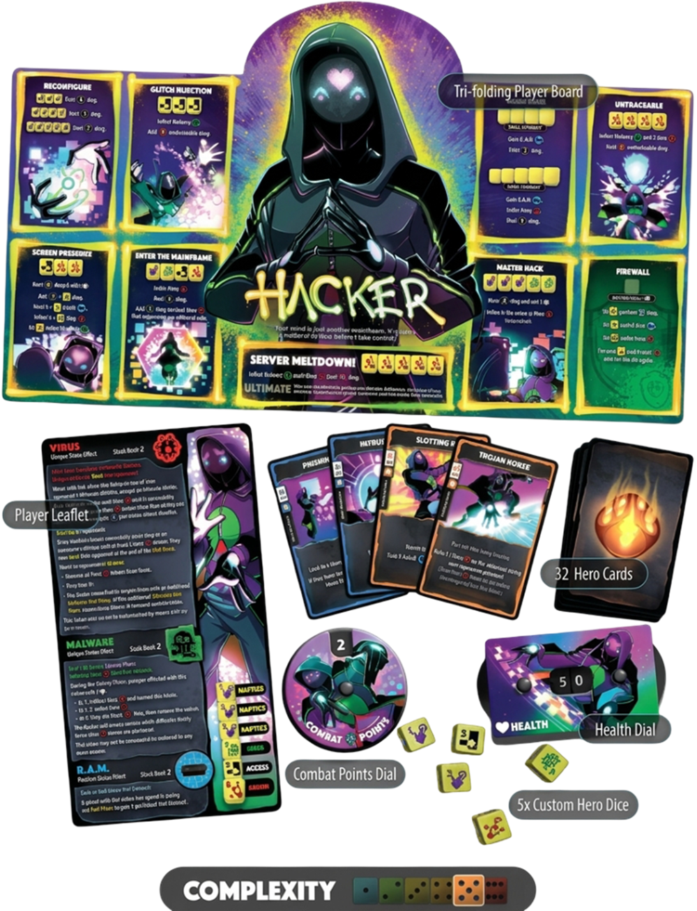 Dice Throne - Hero Pack - Hacker **Pre-Order**