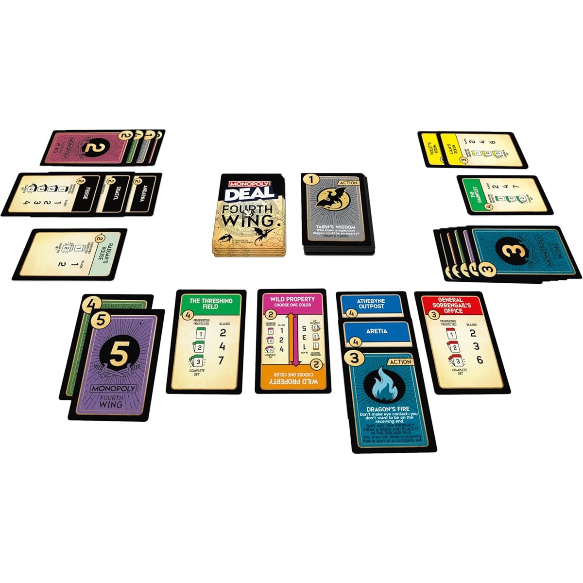 Monopoly Deal: Fourth Wing **Pre-Order**