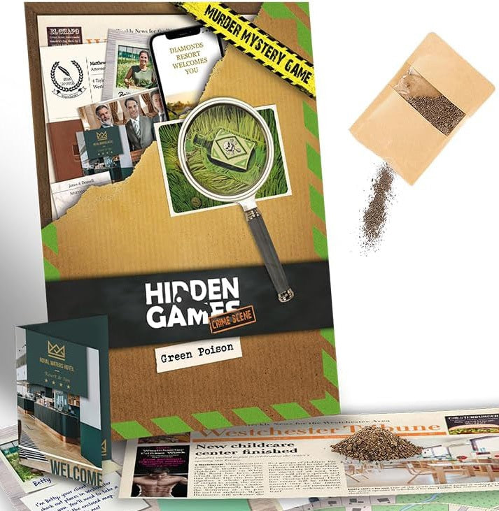 HIDDEN GAMES CRIME SCENE 3 USA: THE GREEN POISON **Pre Order**