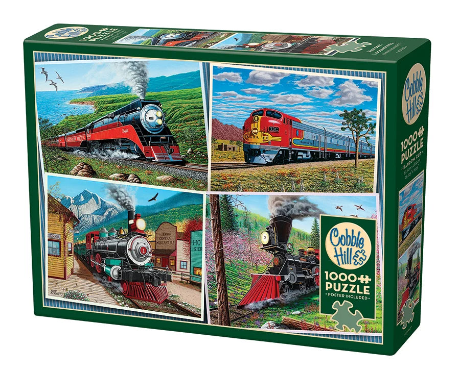 Historic Locomotives 1000pcs