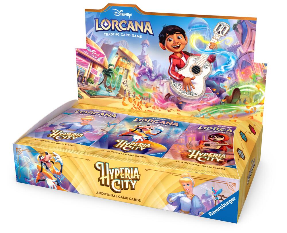 Disney Lorcana - Hyperia City - Booster Box **Pre Order**
