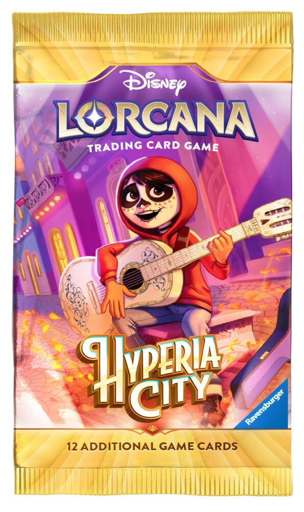 Disney Lorcana - Hyperia City - Booster Pack **Pre Order**