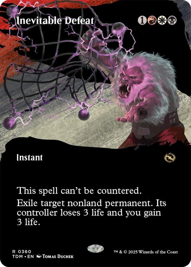 Inevitable Defeat - Tarkir: Dragonstorm - 360