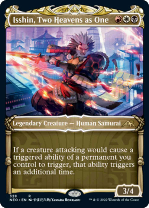 Isshin, Two Heavens as One - Showcase - Kamigawa: Neon Dynasty - 328