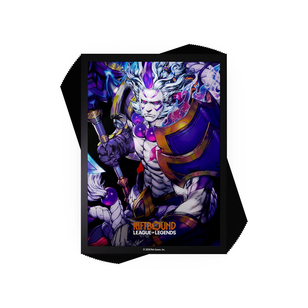 Riftbound League of Legends TCG - Spiritforged - Art Sleeves - Spirit Blossom Darius 100ct. **Pre-Order**