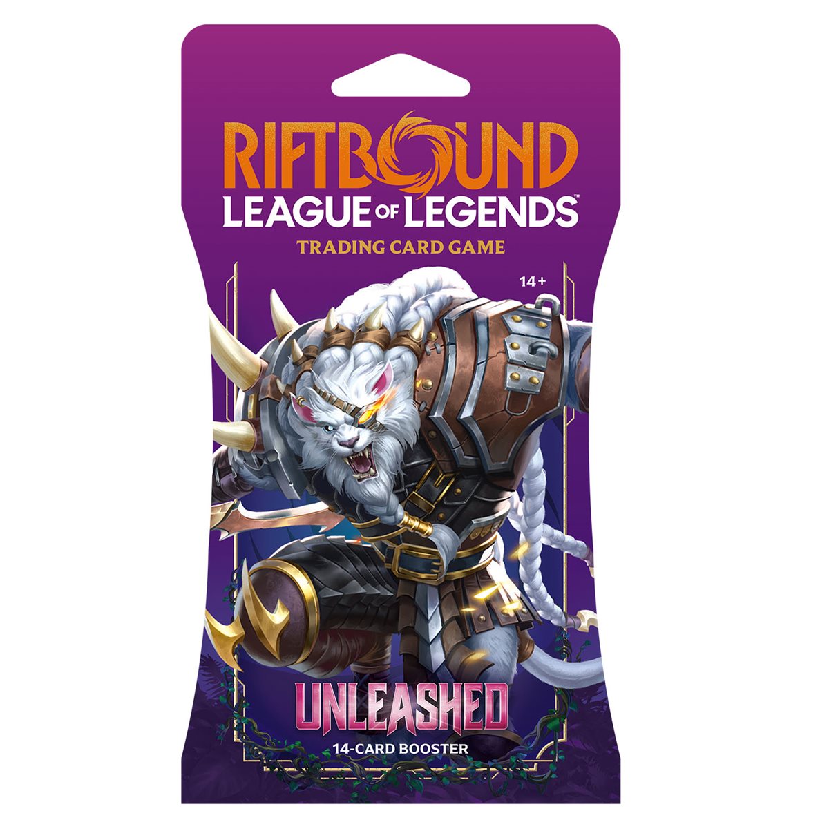 League of Legends Riftbound TCG - Unleashed - Sleeved Booster Pack **Pre-Order**