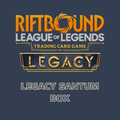 Riftbound TCG - Legacy - Sanctum Deck Box **Pre-Order**