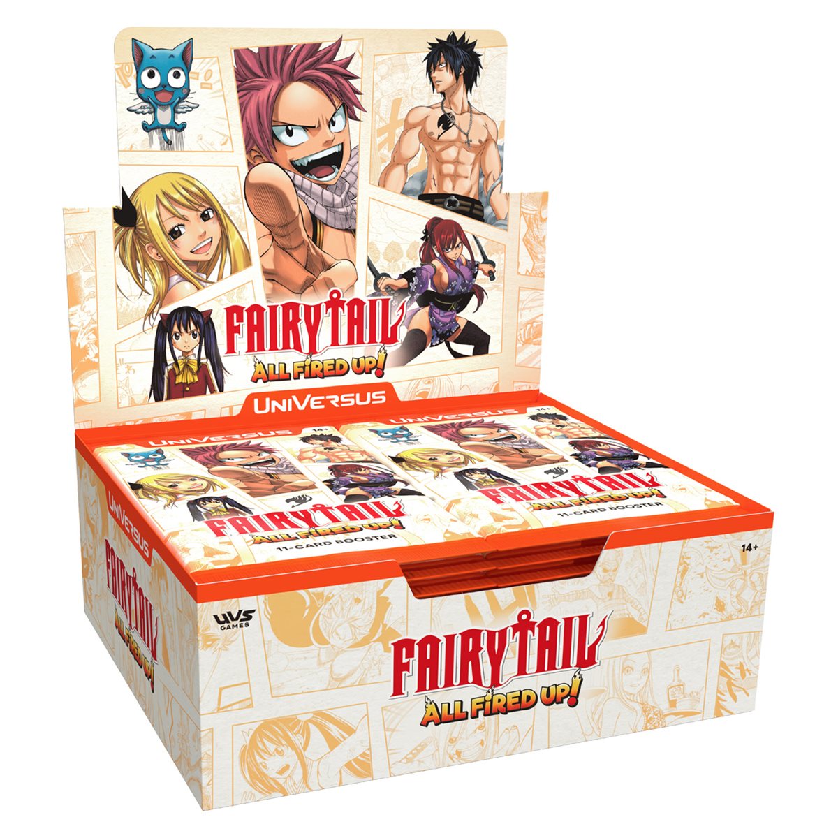 UniVersus TCG: Fairy Tail - All Fired Up - Booster Display ** PRE- ORDER **
