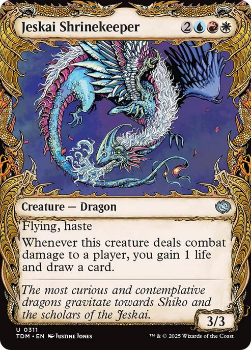 Jeskai Shrinekeeper - Tarkir: Dragonstorm - 311