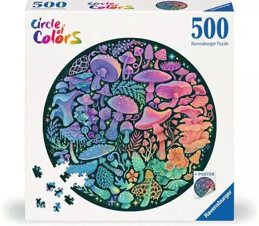 Circle of Colors: Mushrooms 500pcs