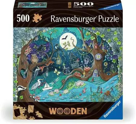 Wooden Puzzles: Fantasy Forest 500pcs