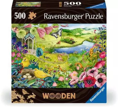 Wooden Puzzles: Nature Garden 500pcs