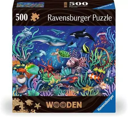 Wooden Puzzles: Under the Sea 500pcs