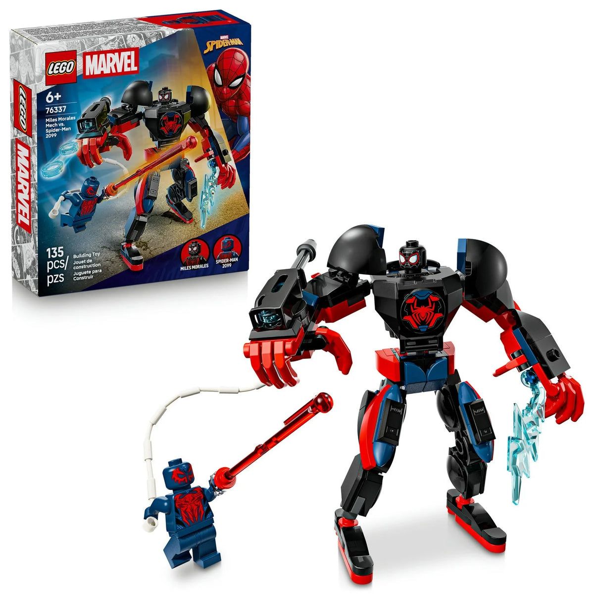 LEGO - Miles Morales Mech vs. Spider-Man 2099