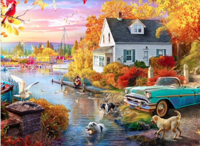 Lakeside Fall Retreat 1000pcs