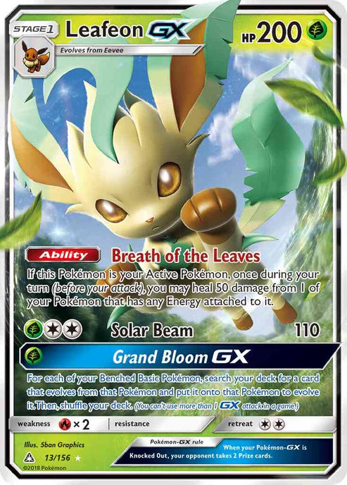 Leafeon-GX - Ultra Prism - 13/156 (Ultra)